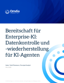 Unternehmen AI Readiness: Datenkontrollen und Wiederherstellung für KI-Agenten