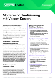 Moderne Virtualisierung mit Veeam Kasten