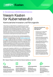 What’s New: Veeam Kasten for Kubernetes v8.0