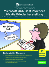 Microsoft 365 Best Practices für die Wiederherstellung