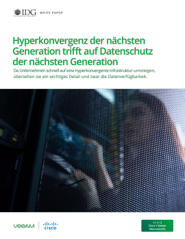 Hyperkonvergenz der nächsten Generation trifft auf Datenschutz der nächsten Generation