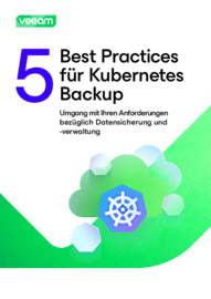 5 Best Practices für Kubernetes-Backup
