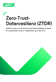 Ausweitung von Zero Trust durch Datenresilienz: Ein pragmatischer Ansatz zur Implementierung von Zero Trust