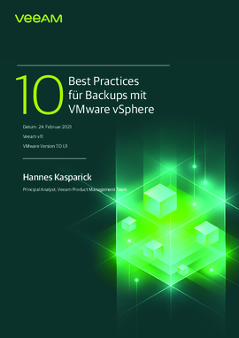 10 Best Practices für Backups mit VMware vSphere