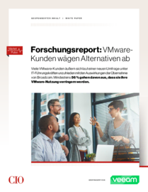 Forschungsreport: VMware- Kunden wägen Alternativen ab