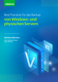 Best Practices für das Backup von Windows- und physischen Servern