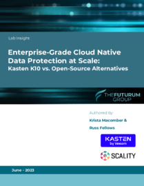 Enterprise-Grade Cloud Native Data Protection at Scale: Kasten K10 vs. Open-Source Alternatives White Paper Brief