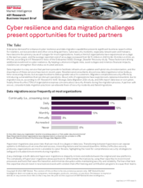 Data migration presents opportunities for partners