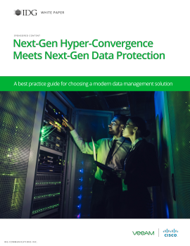 Next-Gen Hyper-Convergence Meets Next-Gen Data Protection