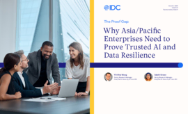 The Proof Gap: Why Asia/Pacific Enterprises Need to Prove Trusted AI and Data Resilience