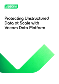 Protecting Unstructured Data at Scale with Veeam Data Platform