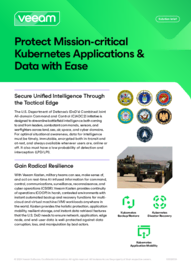 Protect Mission-critical Kubernetes Applications and Data with Ease