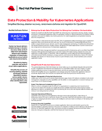Data Protection & Mobility for Kubernetes Applications