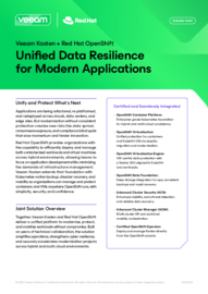 Data Protection & Mobility for Kubernetes Applications