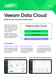 Veeam Data Cloud Overview