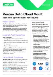 Veeam Data Cloud Vault: Technical Specifications for Security