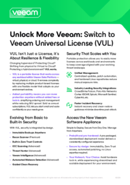 Unlock More Veeam: Switch to the Veeam Universal License (VUL)  