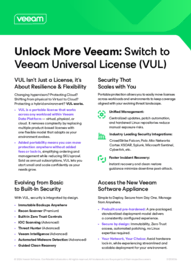 Unlock More Veeam: Switch to the Veeam Universal License (VUL)  