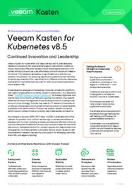 What’s New: Veeam Kasten for Kubernetes v8.5