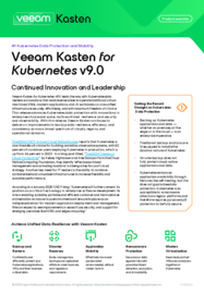 What’s New: Veeam Kasten for Kubernetes v9.0