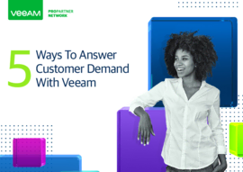 5 Ways to answer customer demand with Veeam