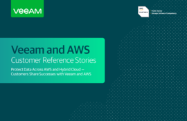 Veeam and AWS Customer Reference Book