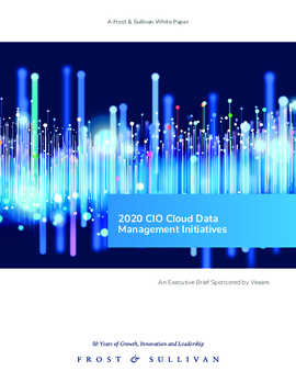 2020 CIO Cloud Data Management Initiatives