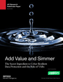 Add value and simmer: The secret ingredient to cyber resilient data protection and the role of VARs 