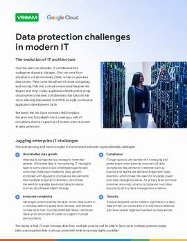 Google Cloud and Veeam: Data Protection Challenges in Modern IT
