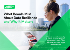 What Boards Miss About Data Resilience and Why It Matters