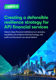 Strategic Guide: Creating a Defensible Resilience Strategy for APJ Financial Services