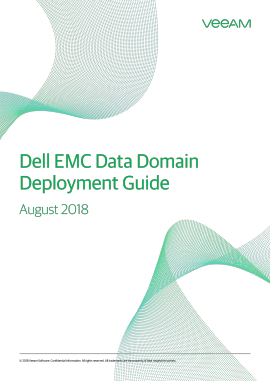 Best Practices for Dell EMC VNX/VNXe and Data Domain with Veeam Availability Suite