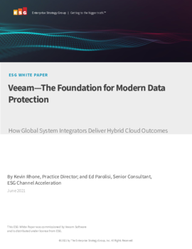 Veeam — Foundation for Modern Data Protection