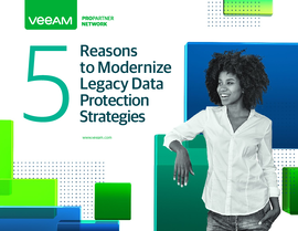 5 Reasons to Modernize Legacy Data Protection Strategies