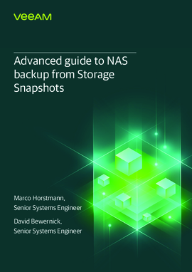 Advanced guide to NAS Backup from Storage Snapshots 