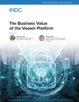 The Business Value of the Veeam Platform