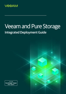 Veeam and Pure Storage Integrated Deployment Guide