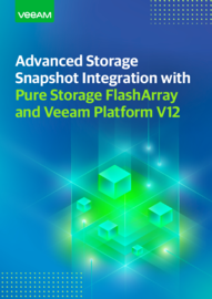 Advanced Storage Snapshot Integration with Pure Storage FlashArray and Veeam Data Platform v12