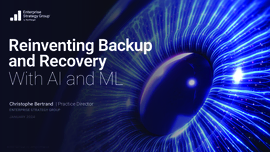 Reinventing Backup and Recovery With AI and ML