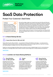 SaaS Data Protection for Service Providers