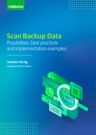 Scan Backup Data: Possibilities, best practices and implementation examples