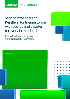 Service Providers and Resellers: Partnering to win with backup and disaster recovery in the cloud