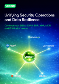 Unifying Security Operations and Data Resilience