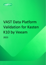 Vast Data Validation for Kasten K10 