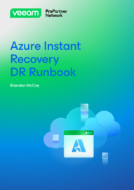 Azure Instant Recovery DR Runbook