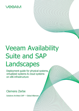 Veeam Availability Suite and SAP Landscapes