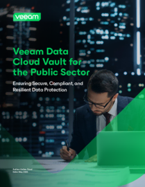 Veeam Data Cloud Vault for the Public Sector