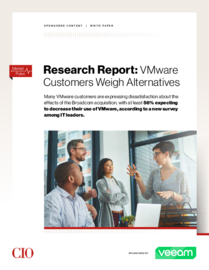 Research Report: VMware Customers Weigh Alternatives