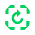 Generic backup control arrow icon