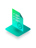 Backup compliance reporting icon
